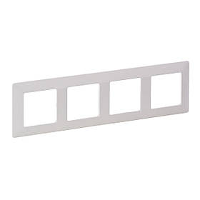 Рамка Legrand Valena Life біла 4-кратна 754004