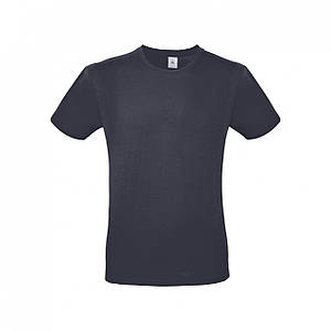 Чоловіча футболка темно-синя B&C #E150