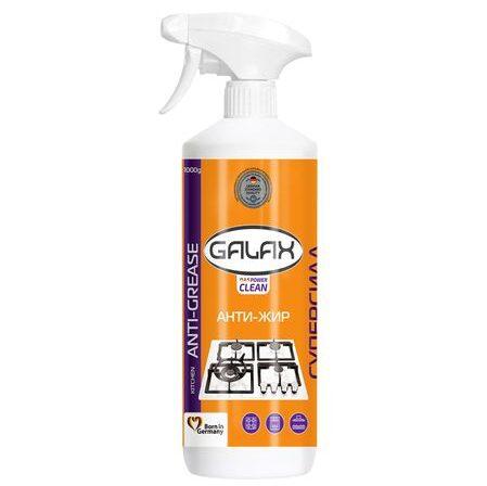 Засіб для видалення жиру з кухонних поверхонь галакс Galax das Power Clean, 1 л, фото 1