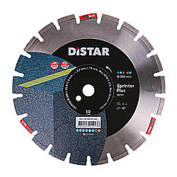 Алмазний диск по асфальту 350 мм x 25.4 мм Sprinter Plus DISTAR [12485087024]
