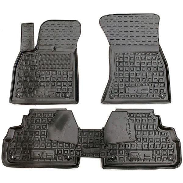 Резинові килимки в салон Audi Q5 2017-, фото 1