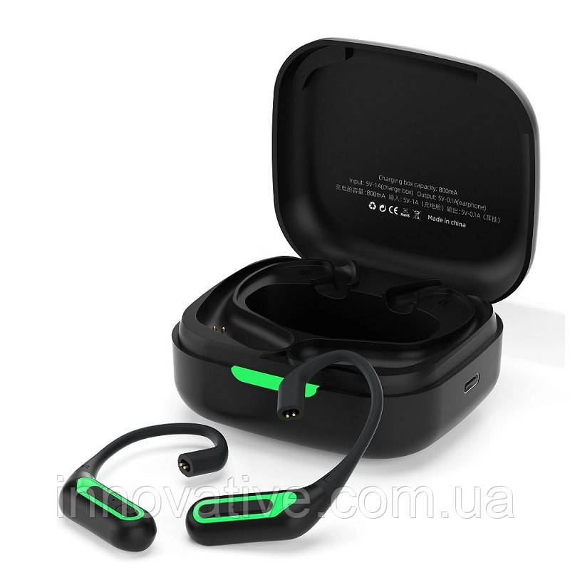 Bluetooth-модуль KZ AZ10 з завушинами (C pin) (Чорний), фото 1