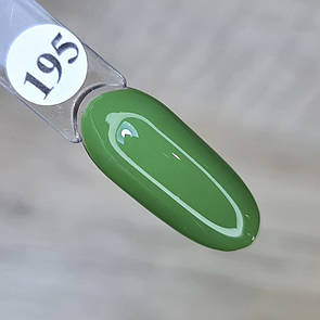 Гель лак для нігтів Sweet Nails зелений №195 8мл