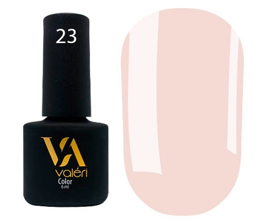 Гель-лак Vaлерi Color 023 Рожево-бежевий 6 мл