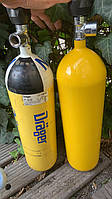 Балон б.у високого тиску Scott,Drager, Auer, Msa та ін.   6 літрів 300 атм, для заправлення РСР пневматики