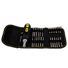 Викрутка + біти 18шт + насадки торцеві 6шт CrV Sigma (4002111), фото 5