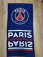 Полотенце пляжное с символикой FC PSG