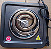 Електроплита Domotec MS-5531 плита електрична настільна Домотек із широкою спіраллю 1000 Вт, фото 2