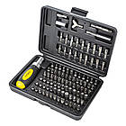 Викрутка з реверсом + біти 101шт CrV (кейс) Sigma (4002501), фото 4