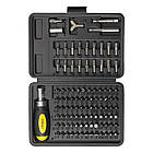 Викрутка з реверсом + біти 101шт CrV (кейс) Sigma (4002501), фото 5