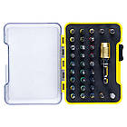 Набір біт + адаптер 32шт S2 Chrome (кейс) Sigma (4013811), фото 4