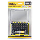 Набір біт + адаптер 32шт S2 Chrome (кейс) Sigma (4013811), фото 6