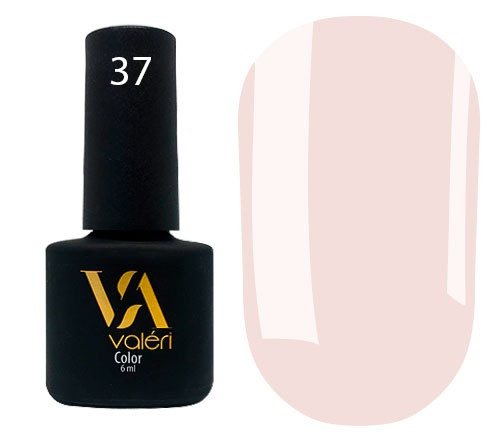 Гель-лак Vaлерi Color 037 Світлий бежевий 6 мл