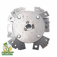 Молотковий барабан на зернодробарку Тритон, Млинок, Бобер, ДТЗ, Зубреня з підрізним ножем