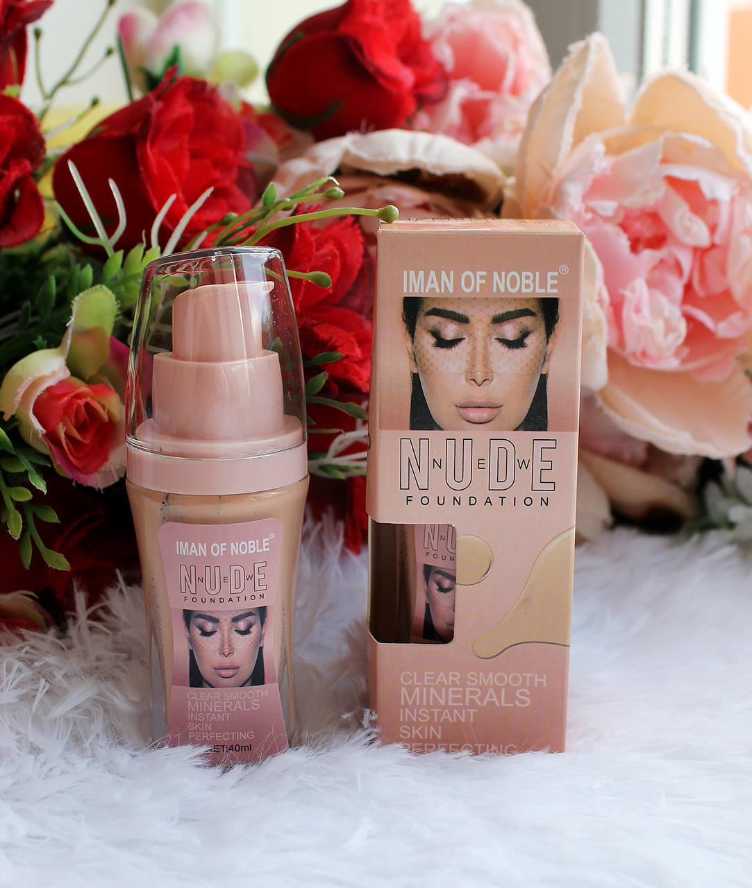 Тональний крем для обличчя Iman of Noble Nude