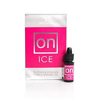 Збудливо краплі для клітора Sensuva - ON Arousal Oil for Her Ice (5 мл) охолоджуючі, до 30 хвилин