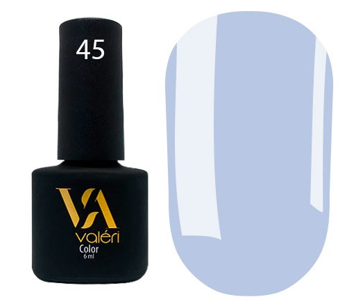 Гель-лак Vaлерi Color 045 Холодний світло-синій 6 мл