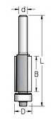 Фреза обгінна з нижнім підшипником WPW, D = 12,7 мм; В = 51 мм; хвостовик = 12 мм.