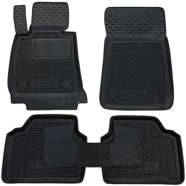 Резинові килимки в салон BMW 3 (E90/91 2005-, фото 1