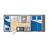Будинок на колесах Caravelair Alba 486 сімей, фото 5