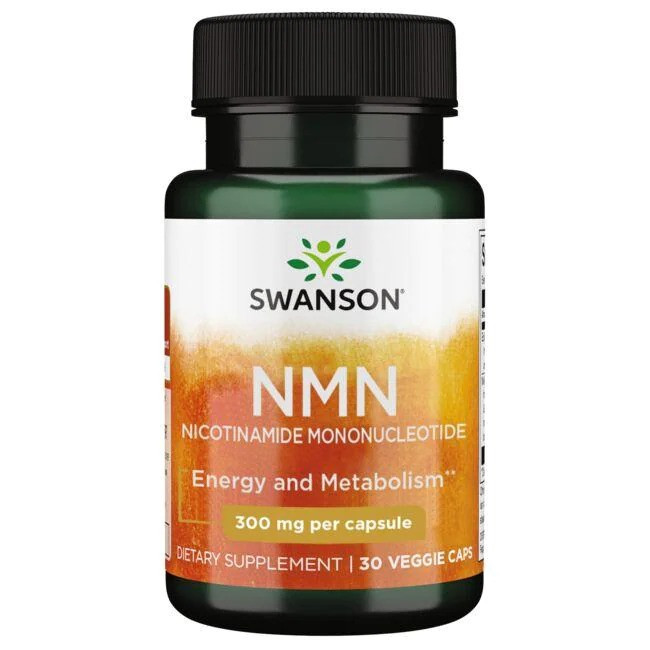 Нікотинамідмононуклеотид NMN Swanson 300мг. 30капс.