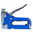 Степлер з регулятором для скоб 4-14мм (синій) Sigma (2821011), фото 2