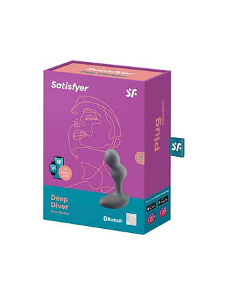 Satispyer Deep Diver Grey Satiffyer Masier Smart, фото 2
