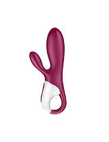 Розумний вібратор кролика з нагрітим Satisfyer Hot Bunny, фото 3