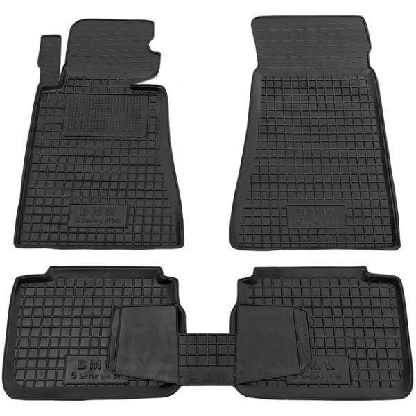 Гумові килимки в салон BMW 5 (E34) 1988-1996, фото 1