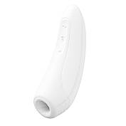 Вакуумний кліторальний стимулятор Satisfyer Curvy 1+ White з керуванням через інтернет, фото 2