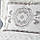 Набір постільна білизна з пледом Karaca Home - Arlen gri сірий євро, фото 2
