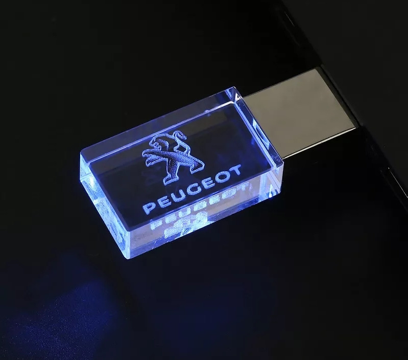 Флешка з логотипом Peugeot (Пежо) 32 Гб