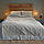 Постільна білизна Lotus Home Washed cotton - Daften antracite євро, фото 3