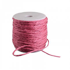 Бічова декоративна, Колір: Рожевий, Розмір: товщина 2м, 100м/котушка, (УТ 100027659)