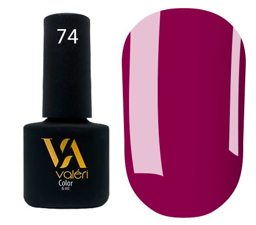 Гель-лак Vaлерi Color 074 Ягідний 6 мл