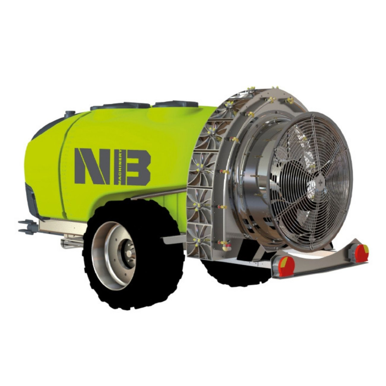 Причепний оприскувач з вентилятором Niubo, фото 1