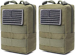 Набір тактичних підсумків 2 Pack Molle Pouches