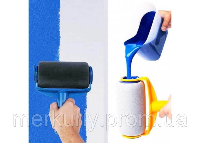 Валик із ємністю резервуаром для фарбування стін і стелі Pintar Facil original