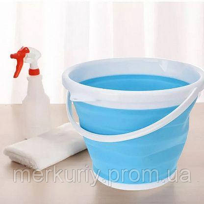 Відро туристичне складане Collapsible Bucket 5 літрів