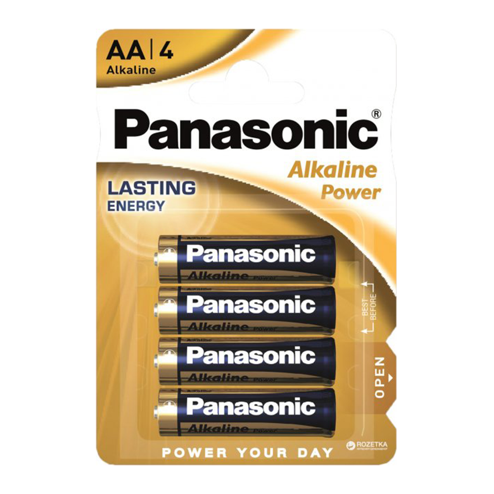 Батарейки AA (LR6) Panasonic Alkaline Power (1.5v) 4шт.