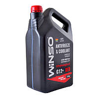 Антифриз WINSO G12 красный 5 л.ANTIFREEZE & COOLANT WINSO RED G12+ 5кг