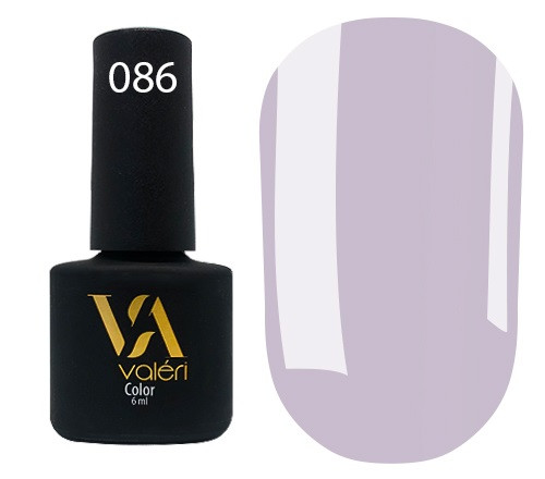 Гель-лак Vaлерi Color 086 Світлий ліловий 6 мл