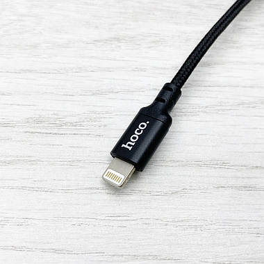 USB кабель HOCO X14 Type-C to Lightning 20W 1м (чорний), фото 2