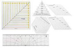 Лінійки для печворку та квілтингу