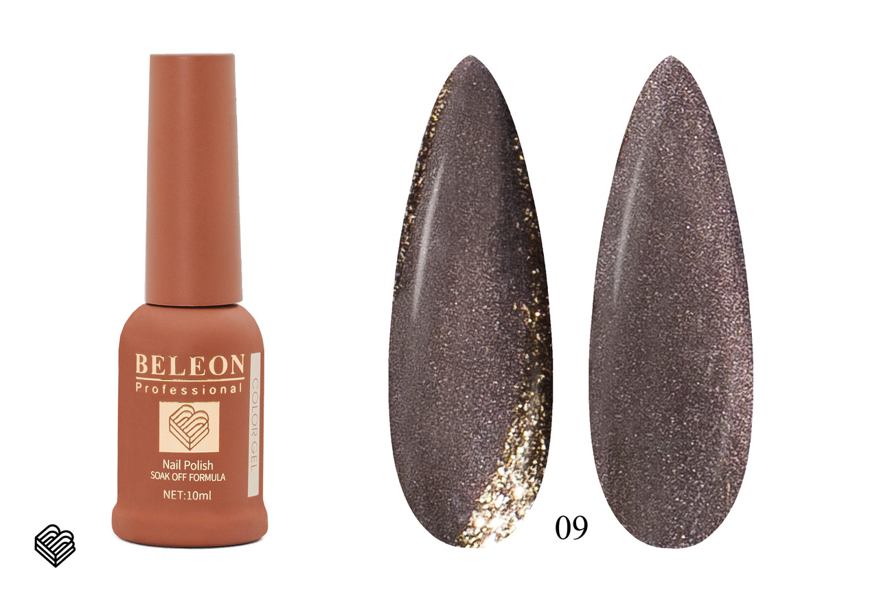 Гель-лак BELEON Peacock Cat Eye 10мл №09