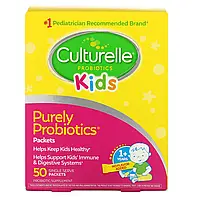 Culturelle, Kids, чистые пробиотики, от 1 года, без ароматизаторов, 50 порционных пакетиков Днепр