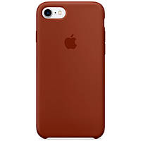 Чехол Silicone Case для Apple iPhone 7 / 8 / Se 2020 OEM Original (Brown) Коричневый