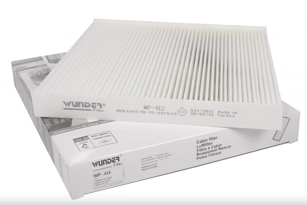 Фільтр салону Peugeot Boxer III 06- Wunder Туреччина WP412, фото 1