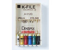 K-File Maillefer Dentsply Sirona (К-файл Малифер 6 шт.) 25мм (15-40)