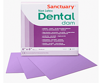 Хустки для коффердаму безлатексні Sanctuary Dental Dam 15 шт.